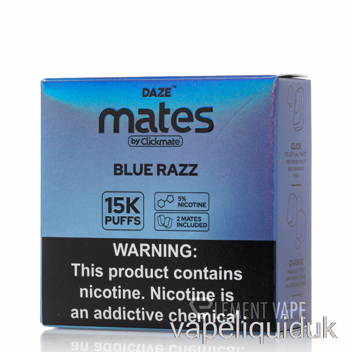 7 Daze Mate Pods Blue Razz Vape Liquid